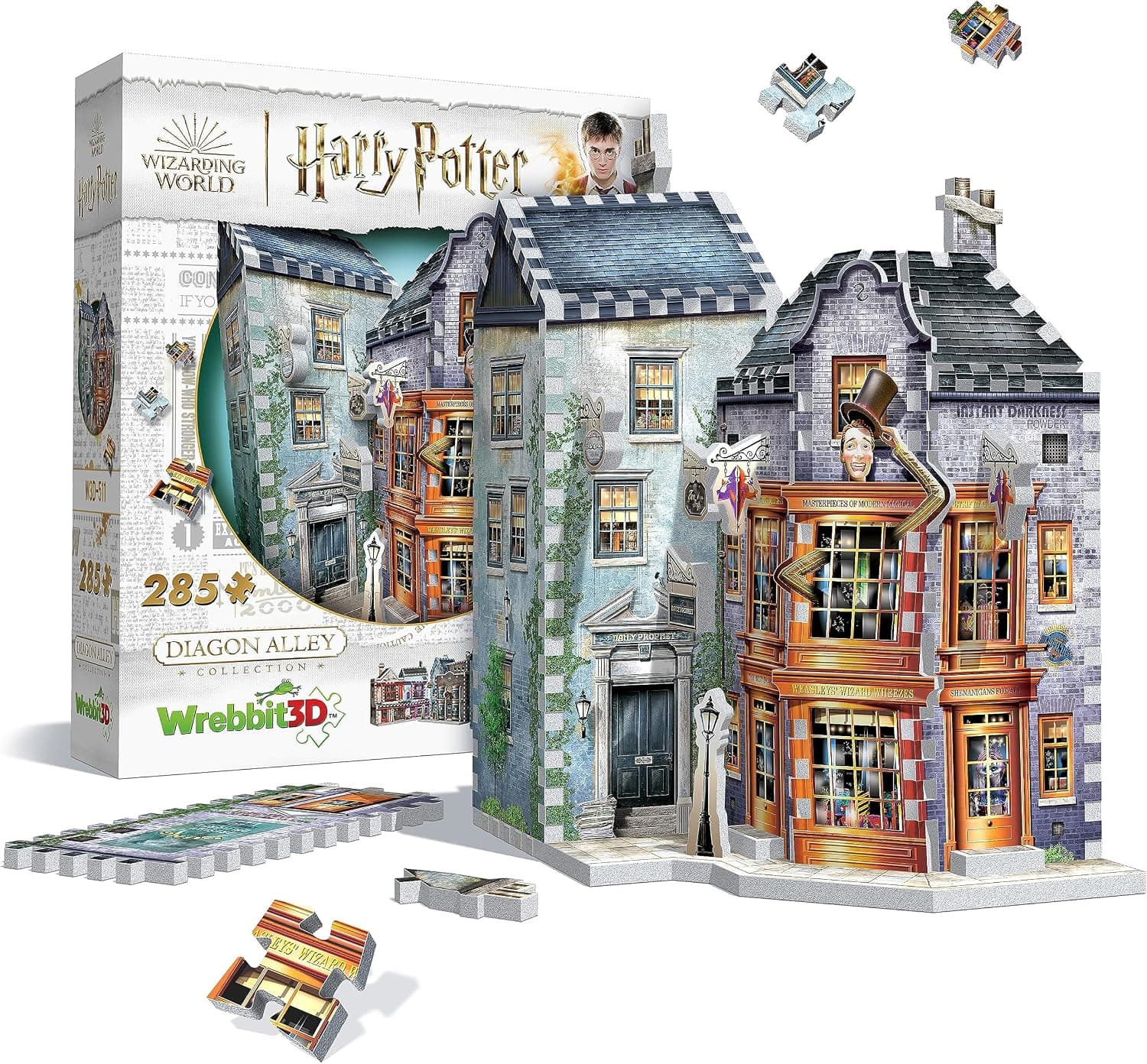 Harry Potter 3D Puzzle of the Weasley's Wizarding World and the Daily Prophet